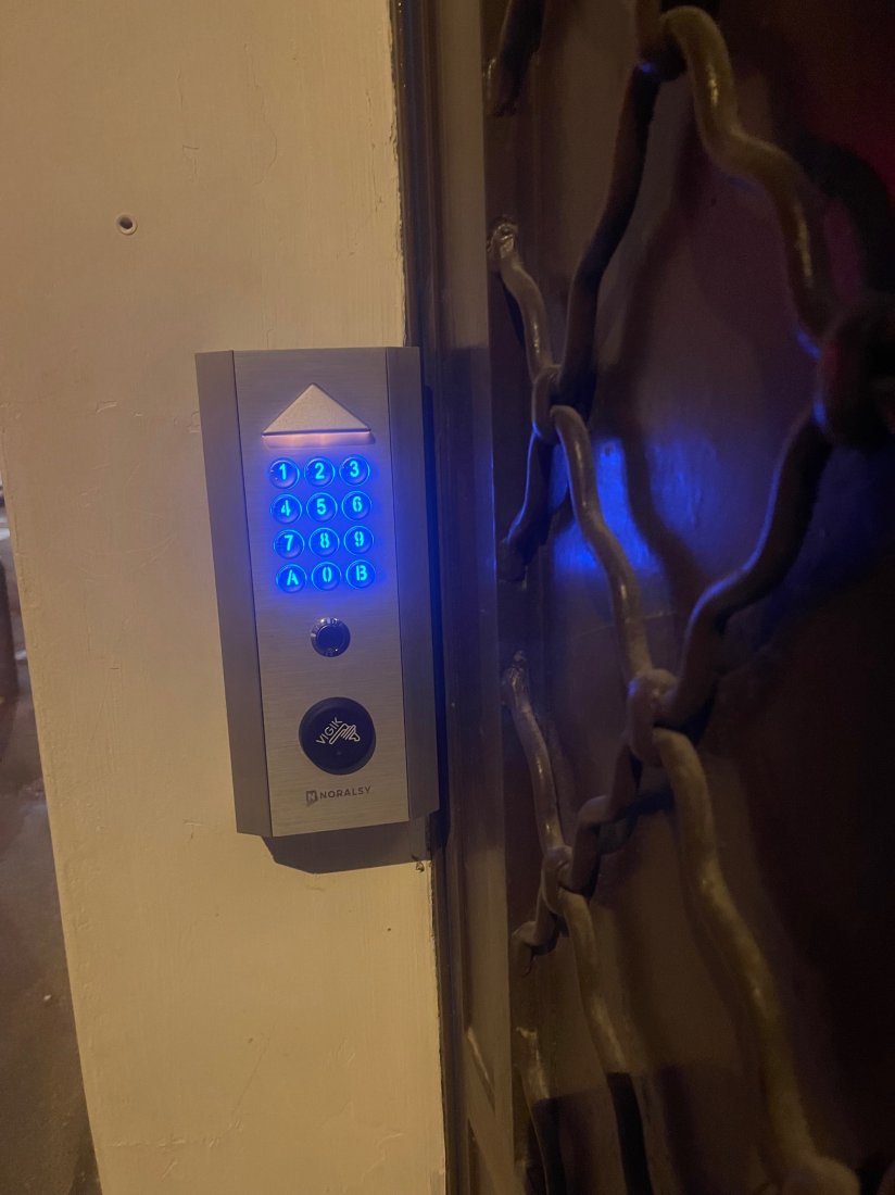Digicode et Lecteur Vigik